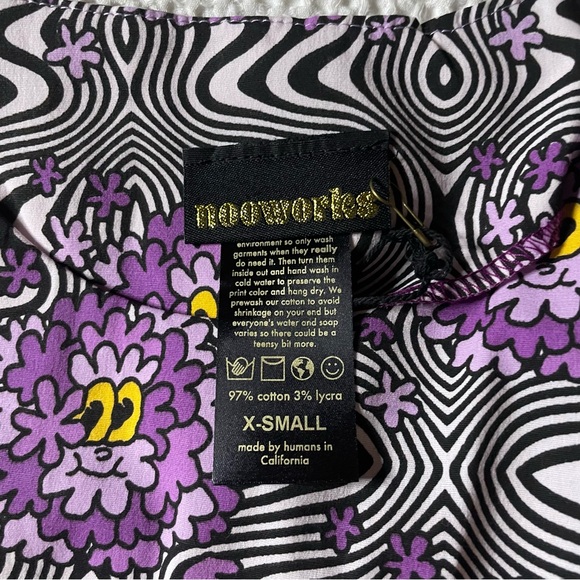 Nooworks midi dress in Haze print - Picture 3 of 6